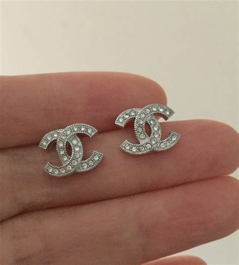 chanel mini cc earrings|chanel cc earrings price list.